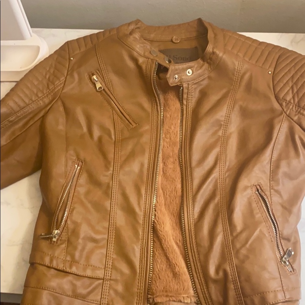 Fur Lined Moto Jacket